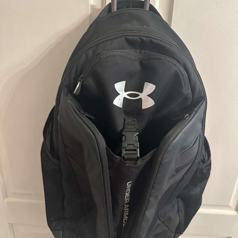Under Armour Black Hustle Pro Backpack